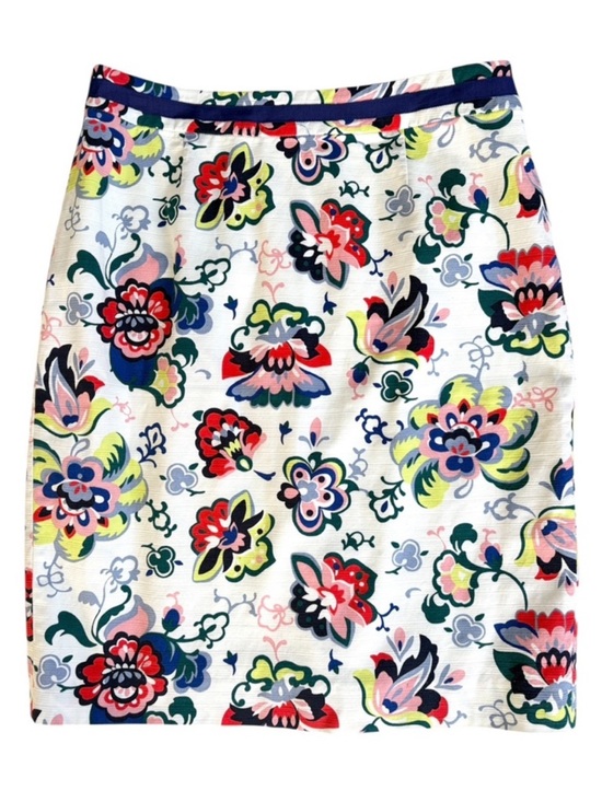 Dresses & Skirts - Boden Colorful Floral Pencil Skirt Size 6 Petite LIKE NEW